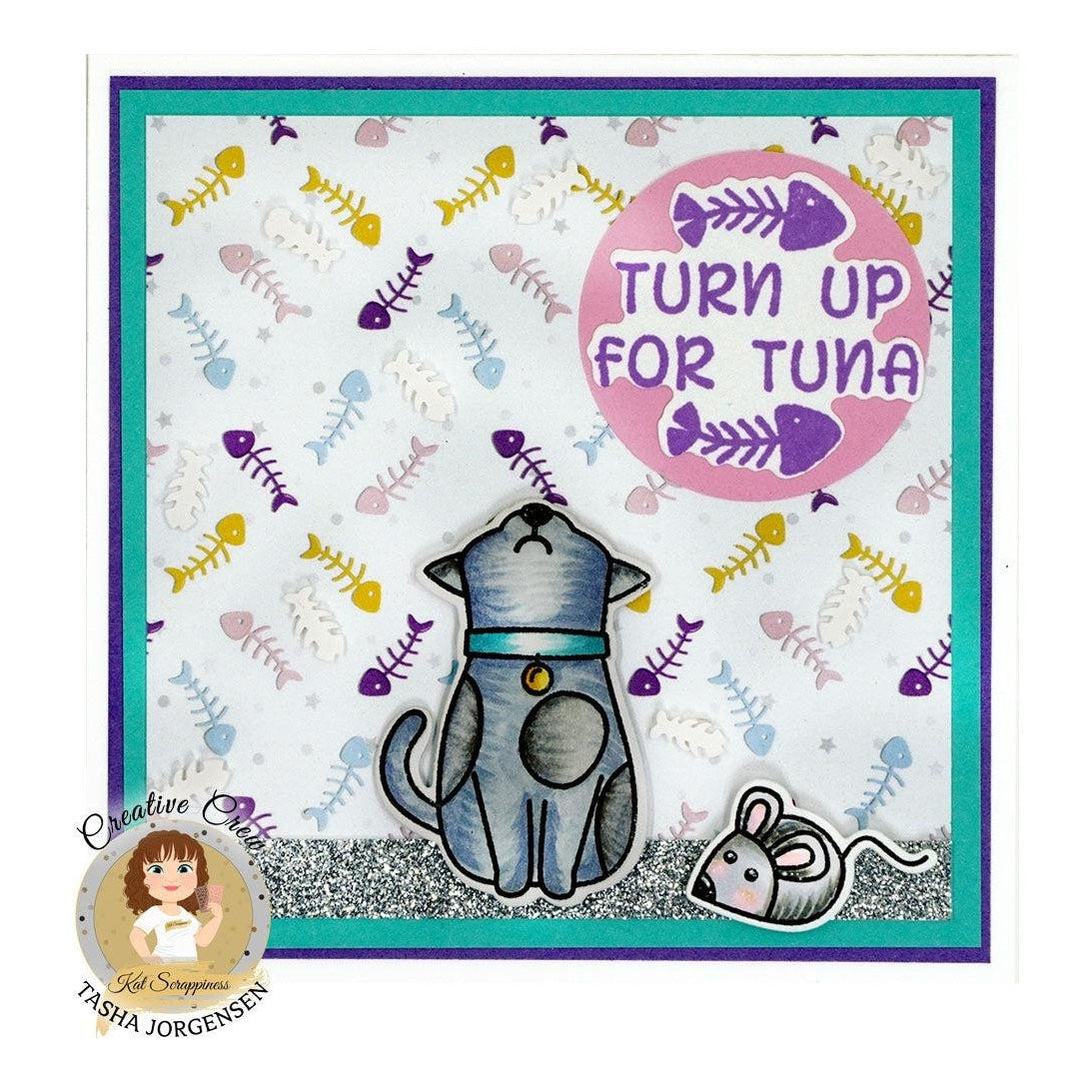 Pawsome Cats Sentiments Stamp Set