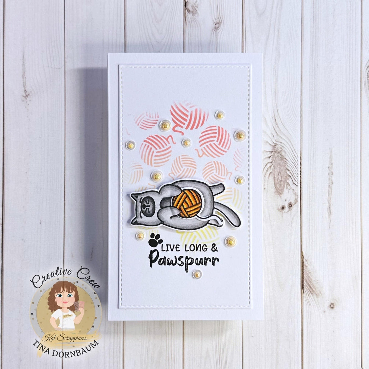 Pawsome Cats Sentiments Stamp Set