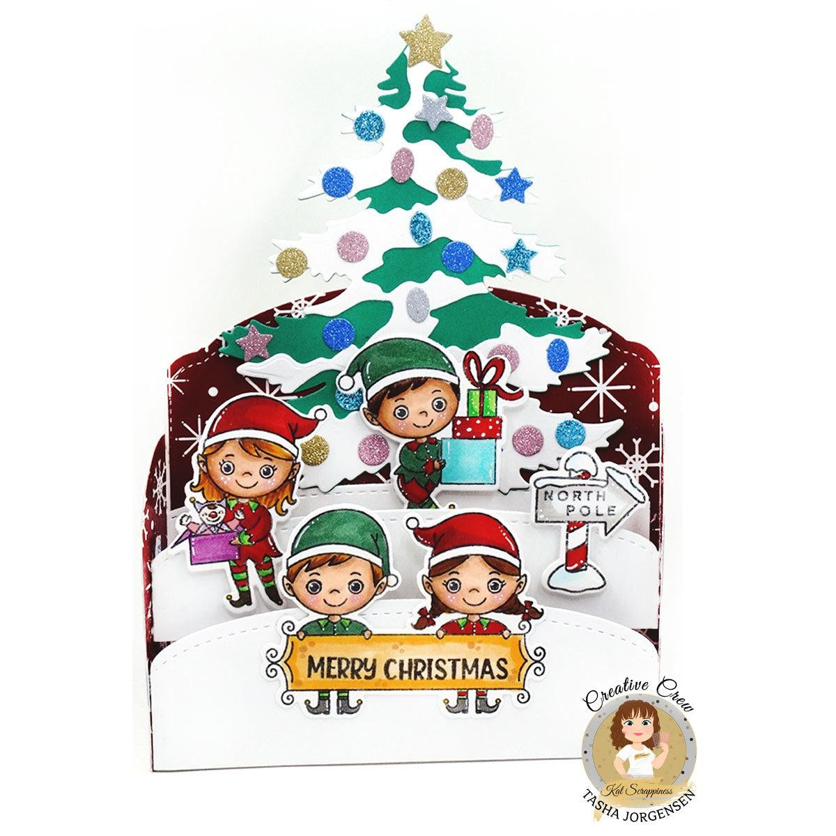 3d Pop Up Box Craft Die