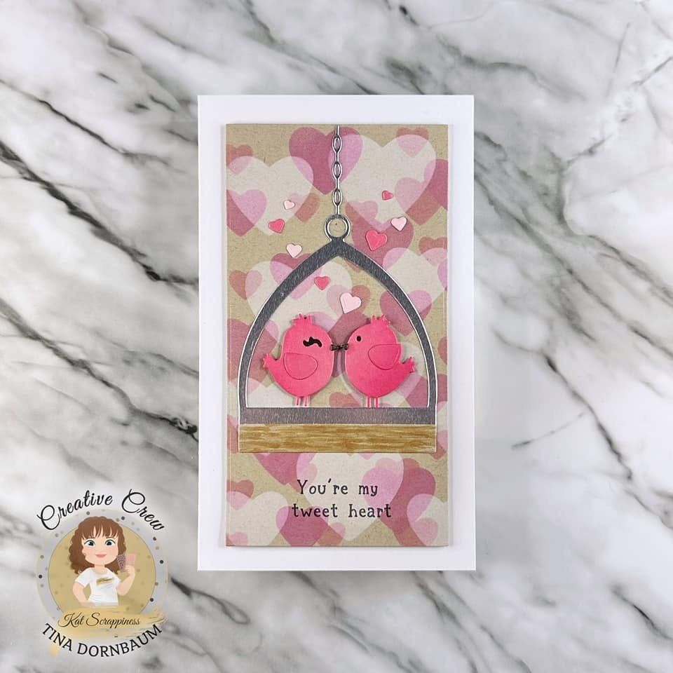 Tweet Hearts Craft Dies
