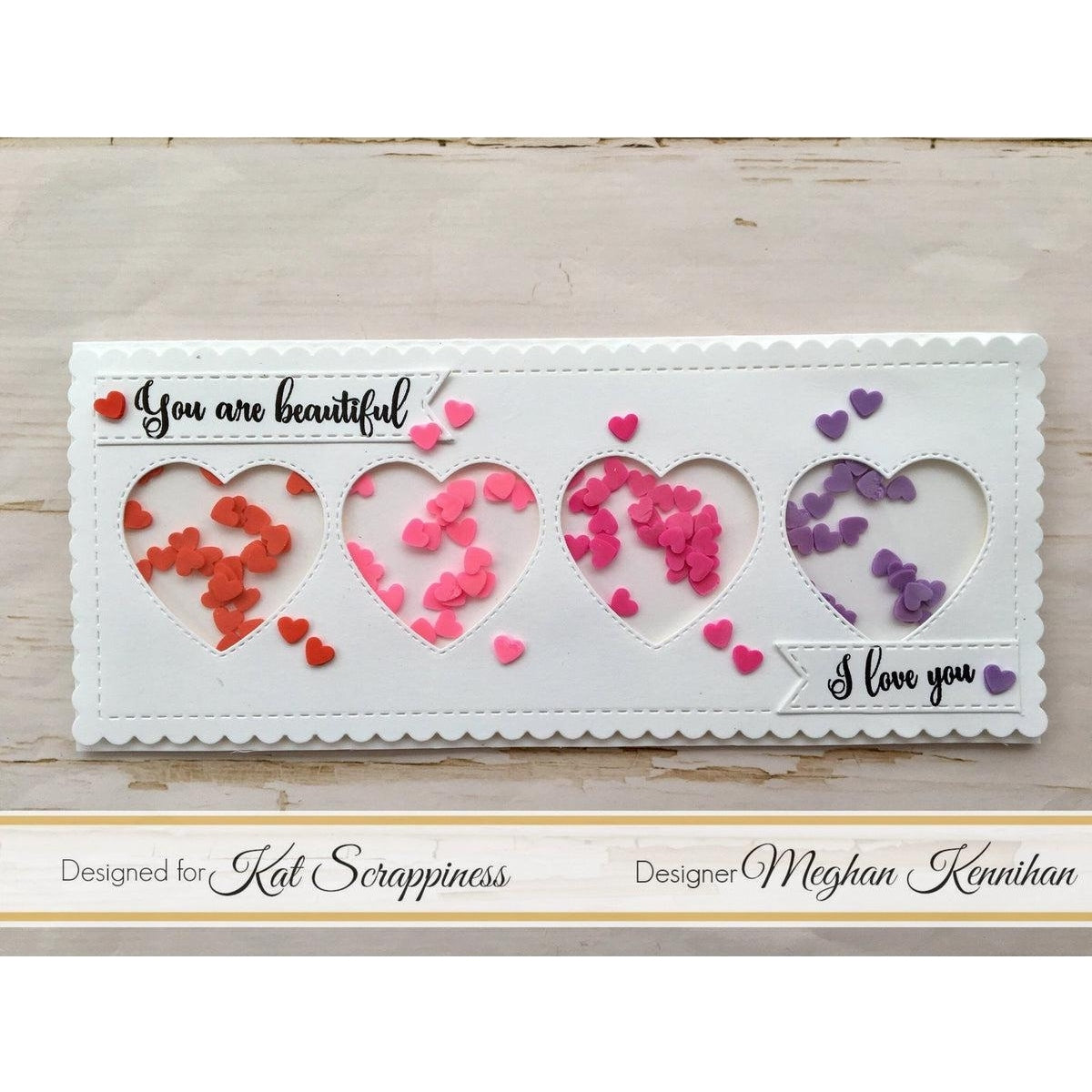 Red Heart Sprinkles by Kat Scrappiness - Kat Scrappiness