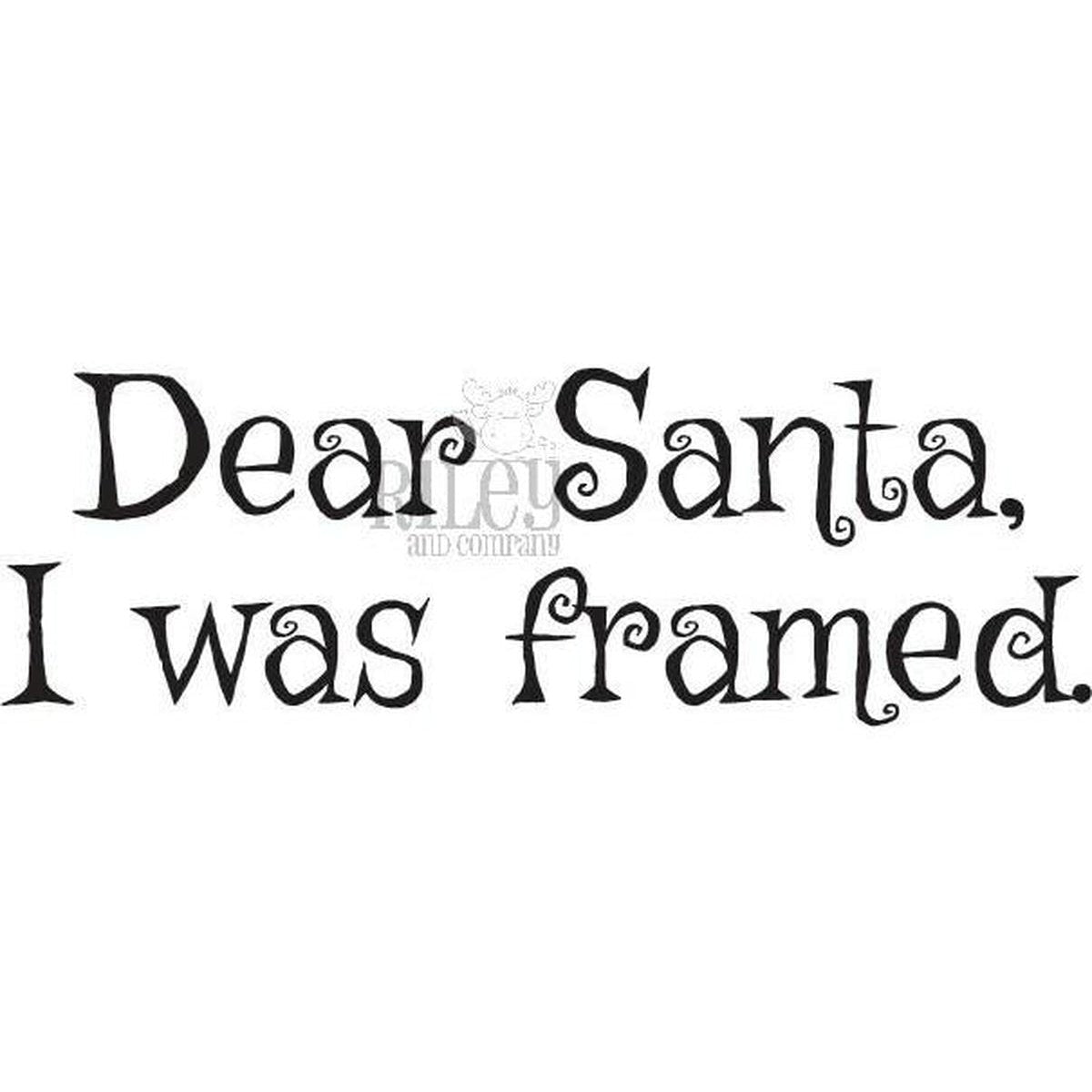 I Was Framed Stamp by Riley & Co