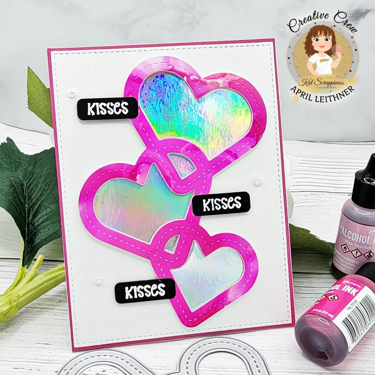 A2 Intertwined Hearts Craft Dies