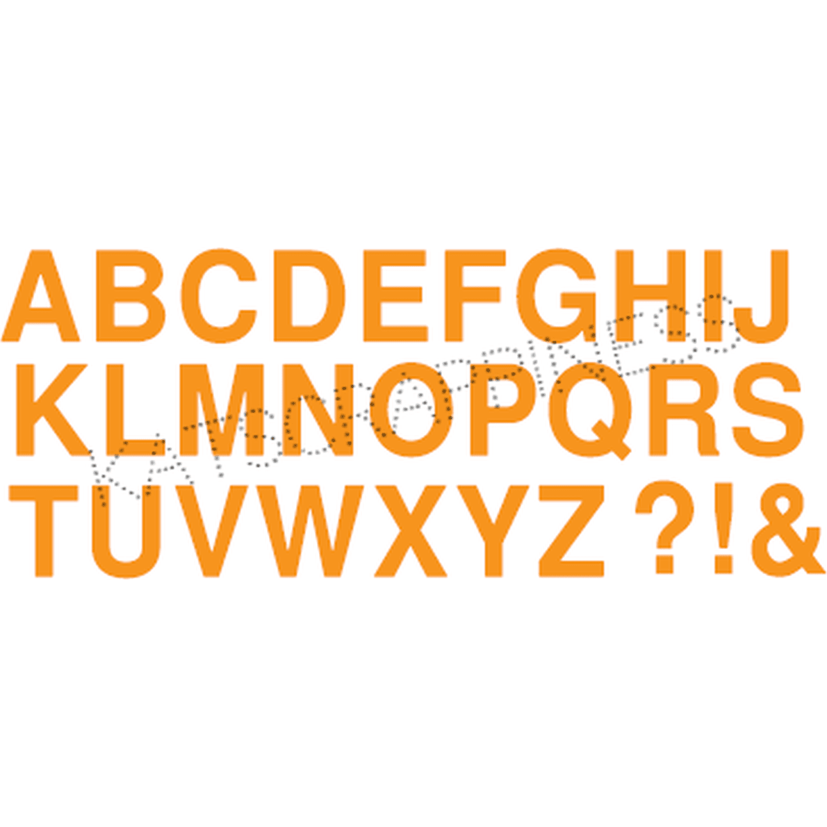 Large Alphabet Dies by Kat Scrappiness - Kat Scrappiness