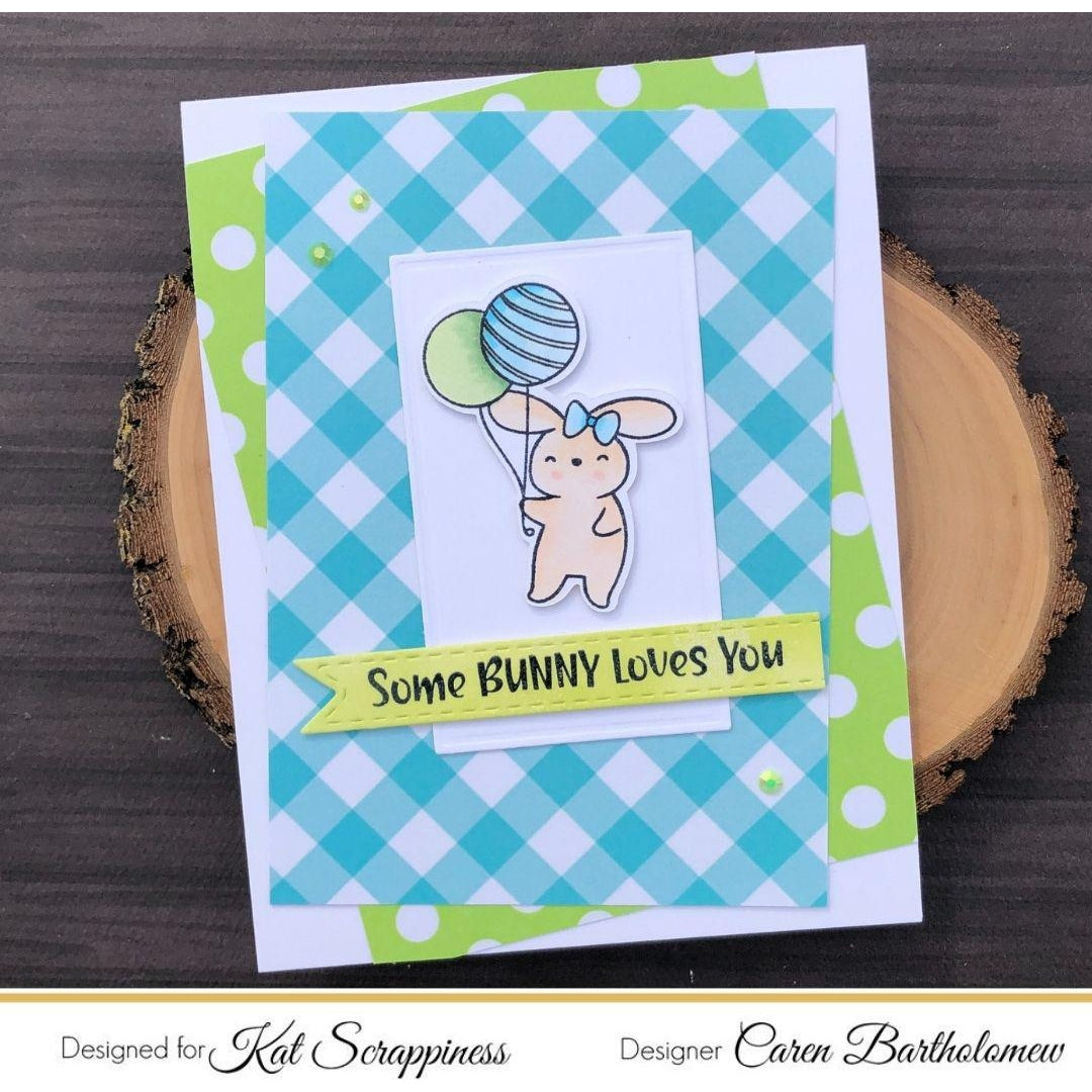 Hippity Hoppity Sentiments Clear Stamp