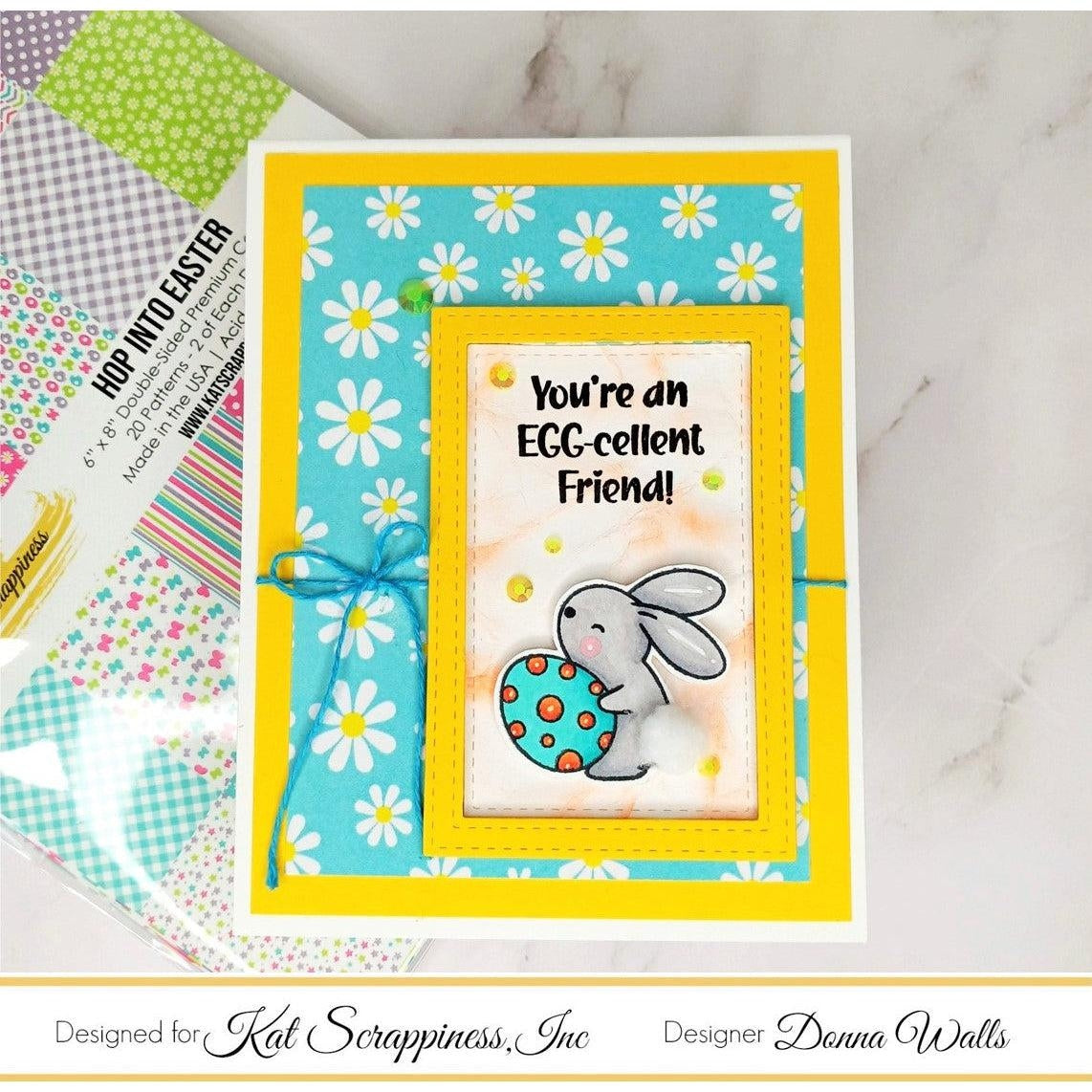 Hippity Hoppity Sentiments Clear Stamp