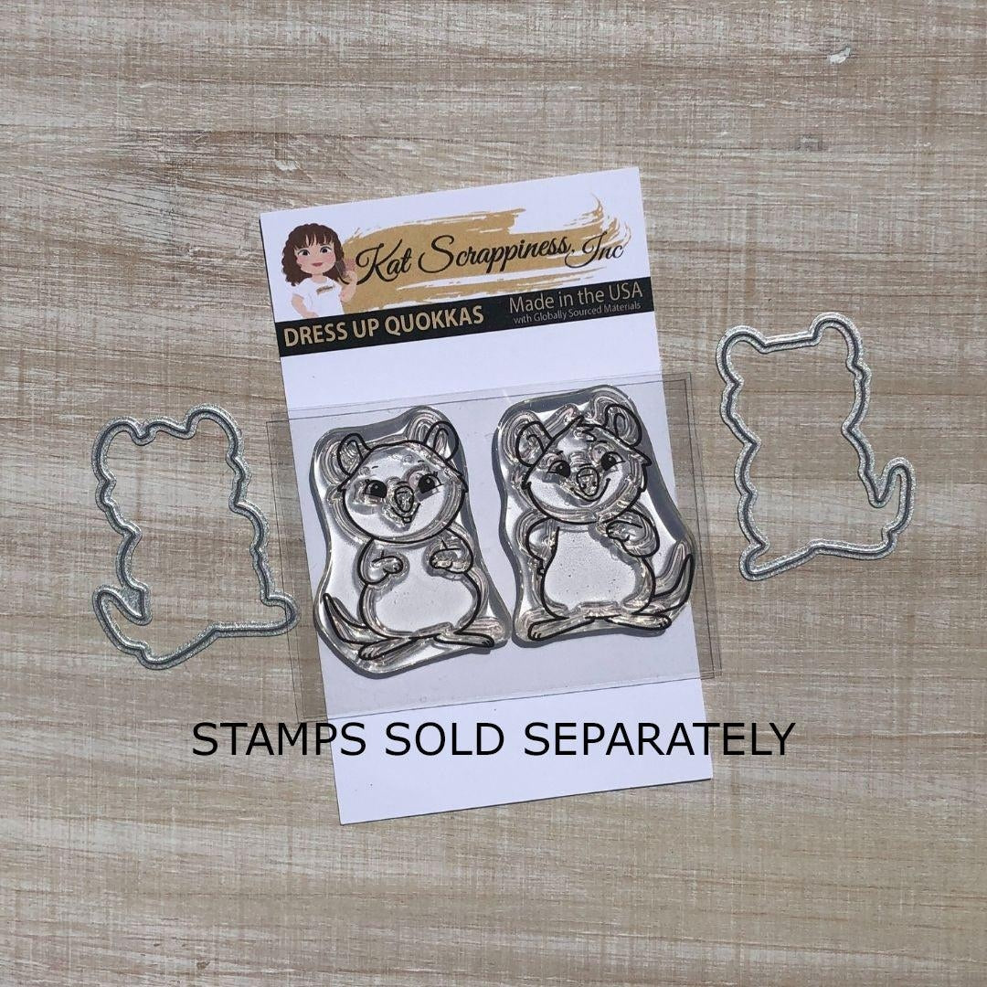 Dress Up Quokka Coordinating Craft Dies