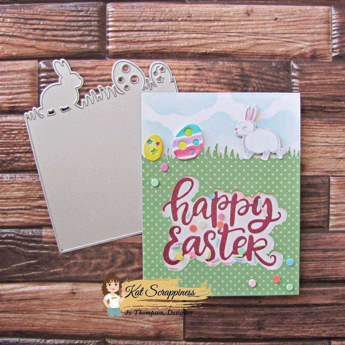 A2 Easter Border Craft Die - CLEARANCE!