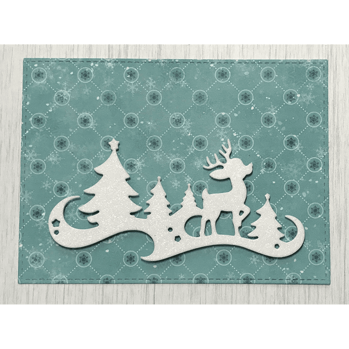 Woodland Reindeer Die by Kat Scrappiness - Kat Scrappiness