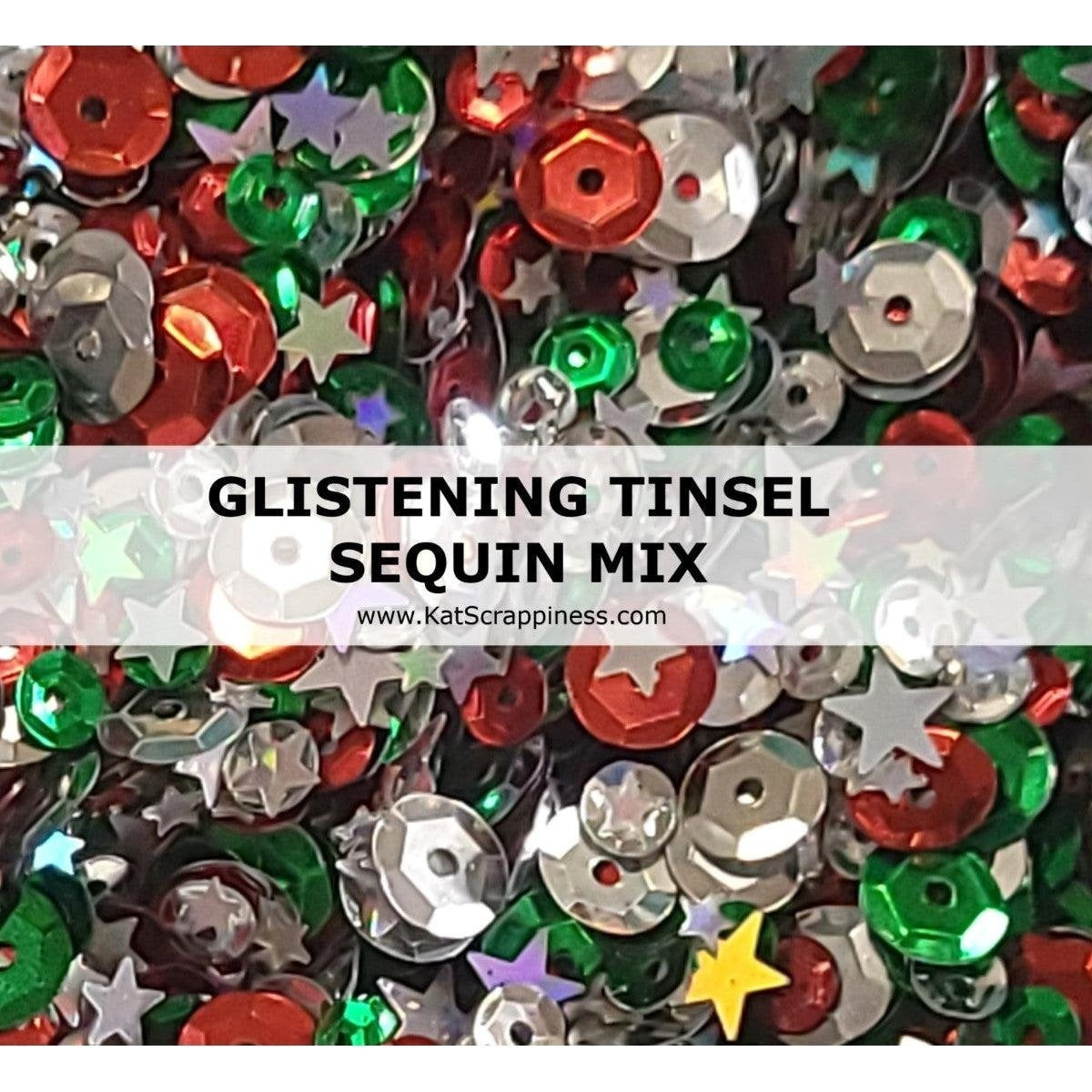 Glistening Tinsel Sequin Mix