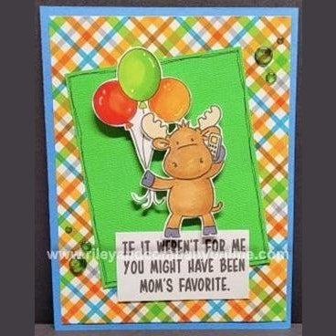 If It Weren't For Me Cling Stamp by Riley & Co