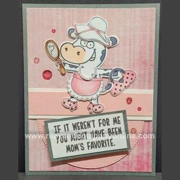 If It Weren't For Me Cling Stamp by Riley & Co