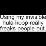 Invisible Hula Hoop Cling Stamp by Riley & Co