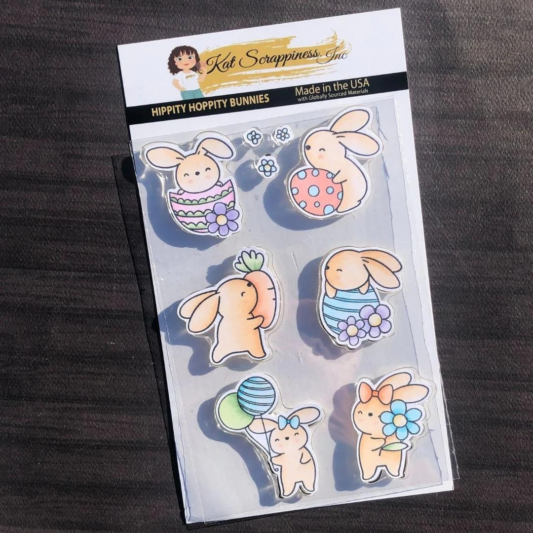 Hippity Hoppity Bunnies Coordinating Craft Dies