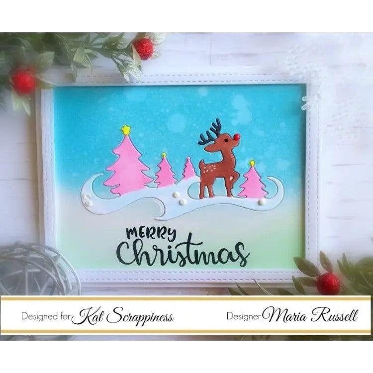 Woodland Reindeer Craft Die - Kat Scrappiness