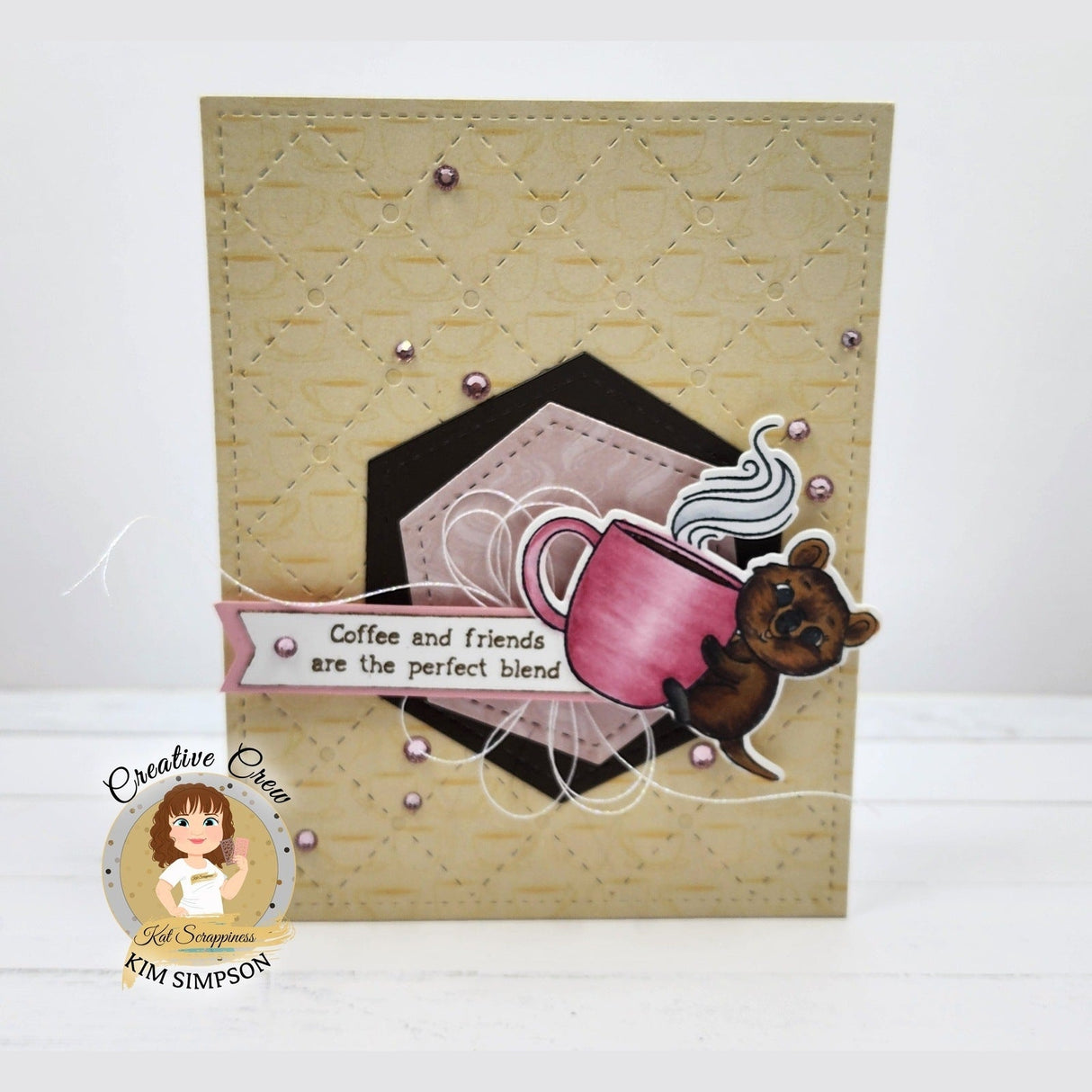 Coffee Quokka Coordinating Craft Dies