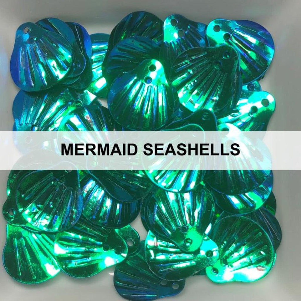 Mermaid Seashell Sequins