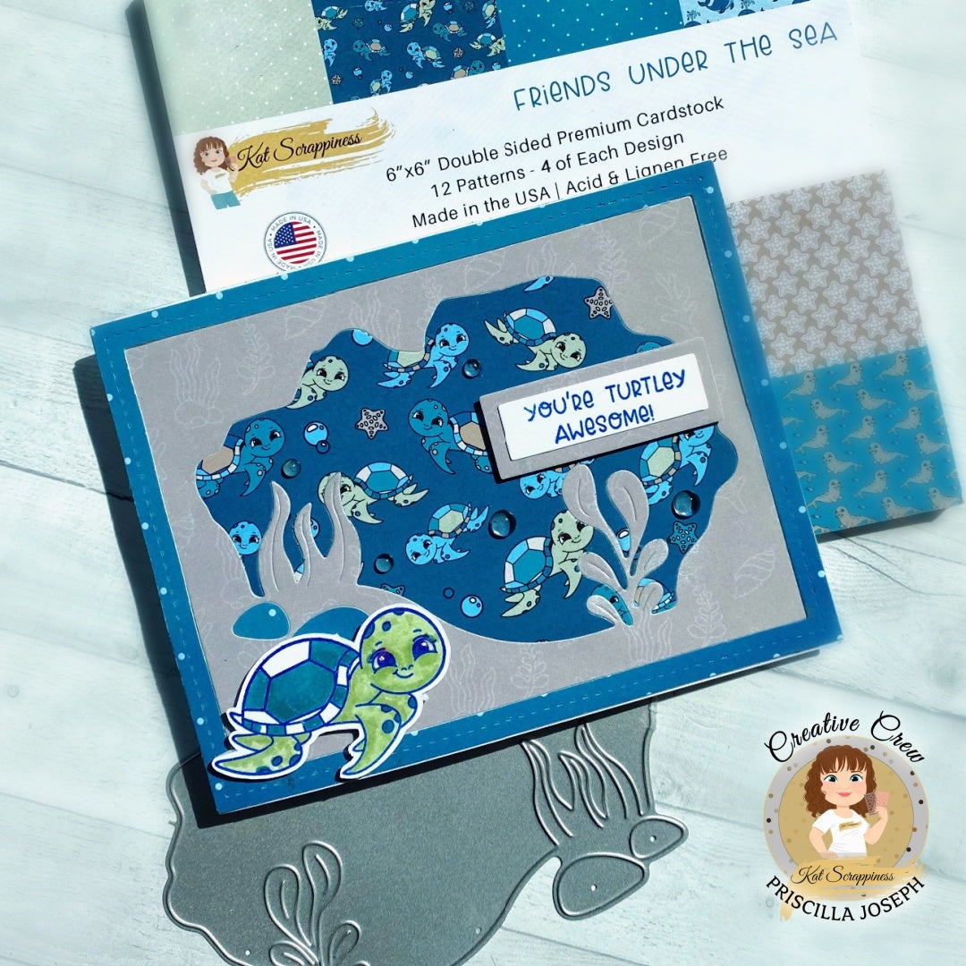 Friends Under the Sea 6x6 Paper Pad