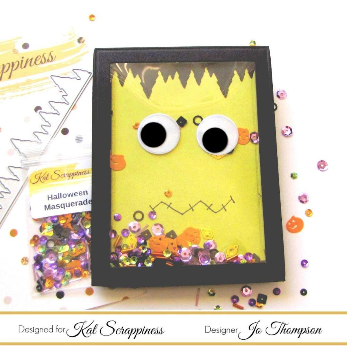 Halloween Masquerade Sequin Mix - Kat Scrappiness