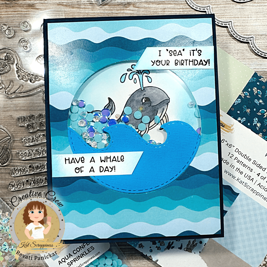 A2 Stitched Waves Craft Dies