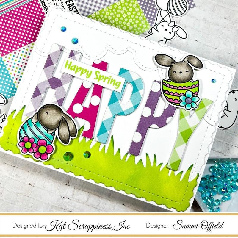 Hippity Hoppity Sentiments Clear Stamp