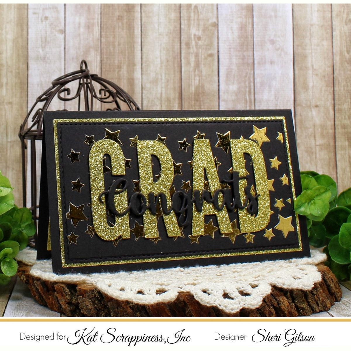 Condensed Uppercase Alphabet Craft Dies