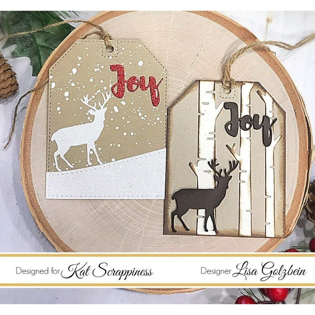 Stitched Scalloped Nesting Tags Dies by Kat Scrappiness - Kat Scrappiness