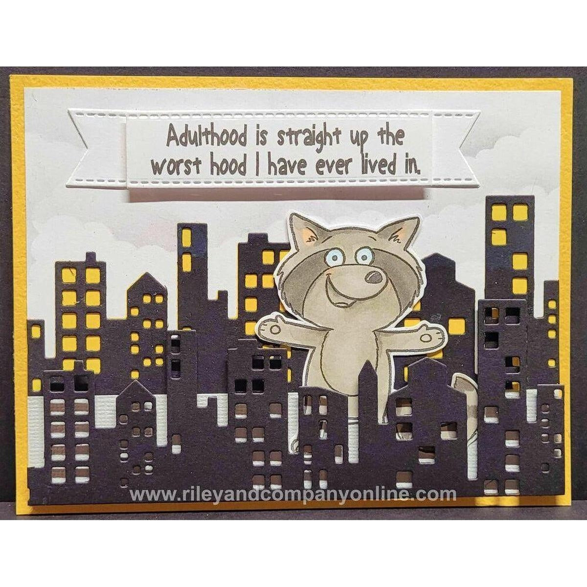 The Worst Hood Cling Stamp by Riley & Co