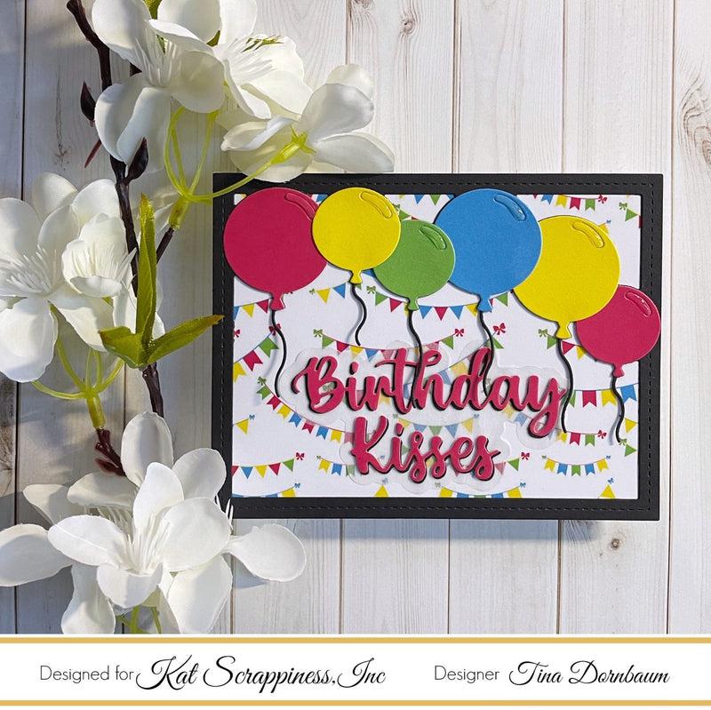Layered Balloon Background Craft Die