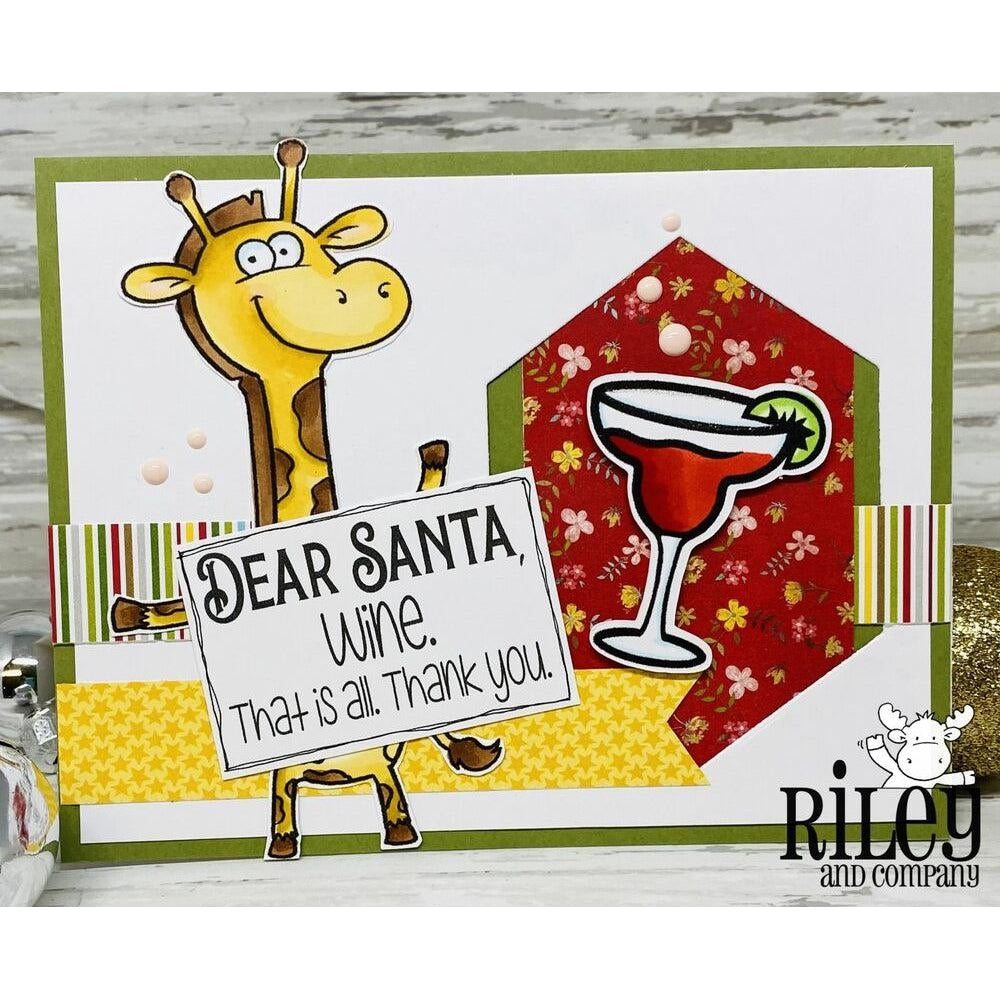 Wine. That is all. Stamp by Riley & Co