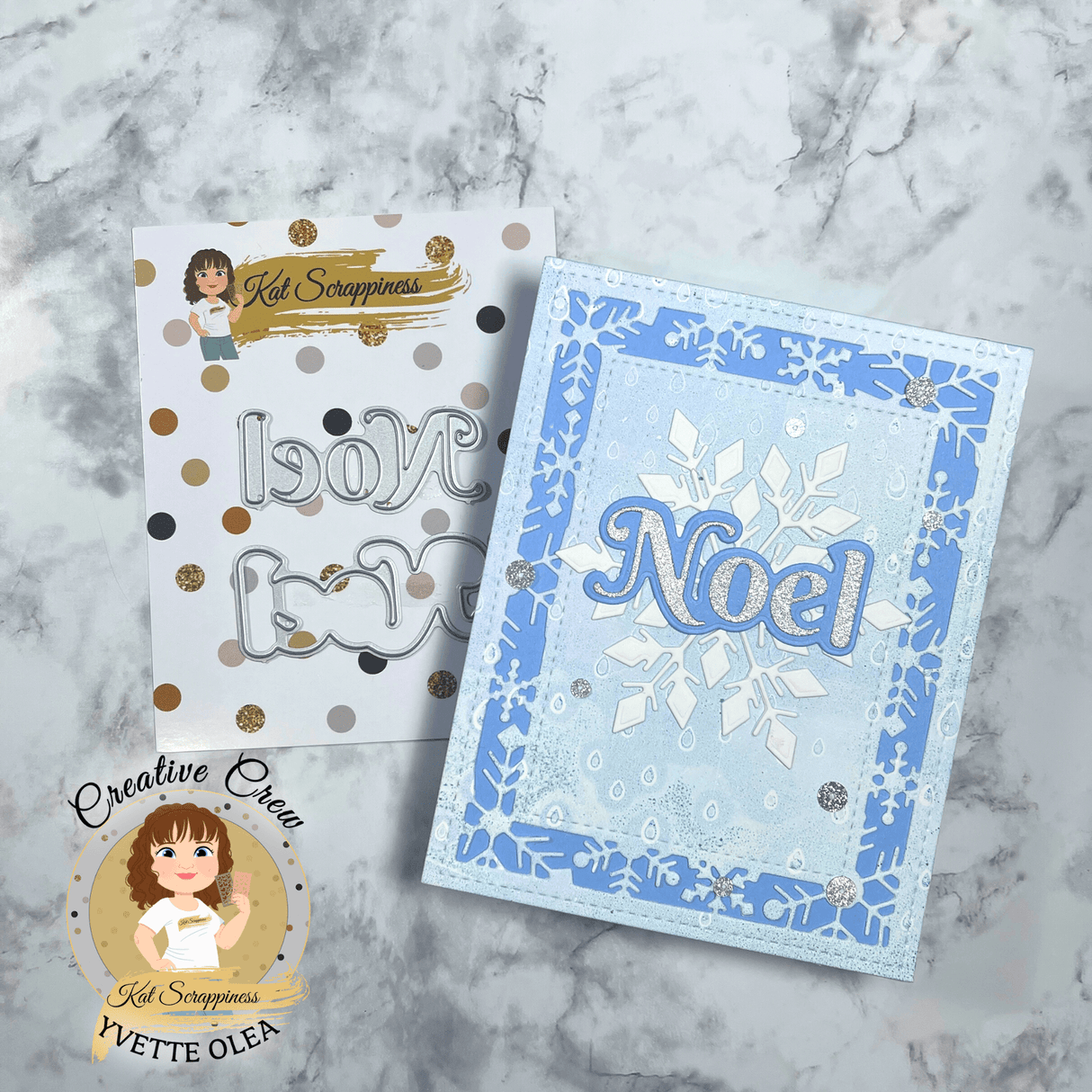 Snowflake Frame Background Craft Die