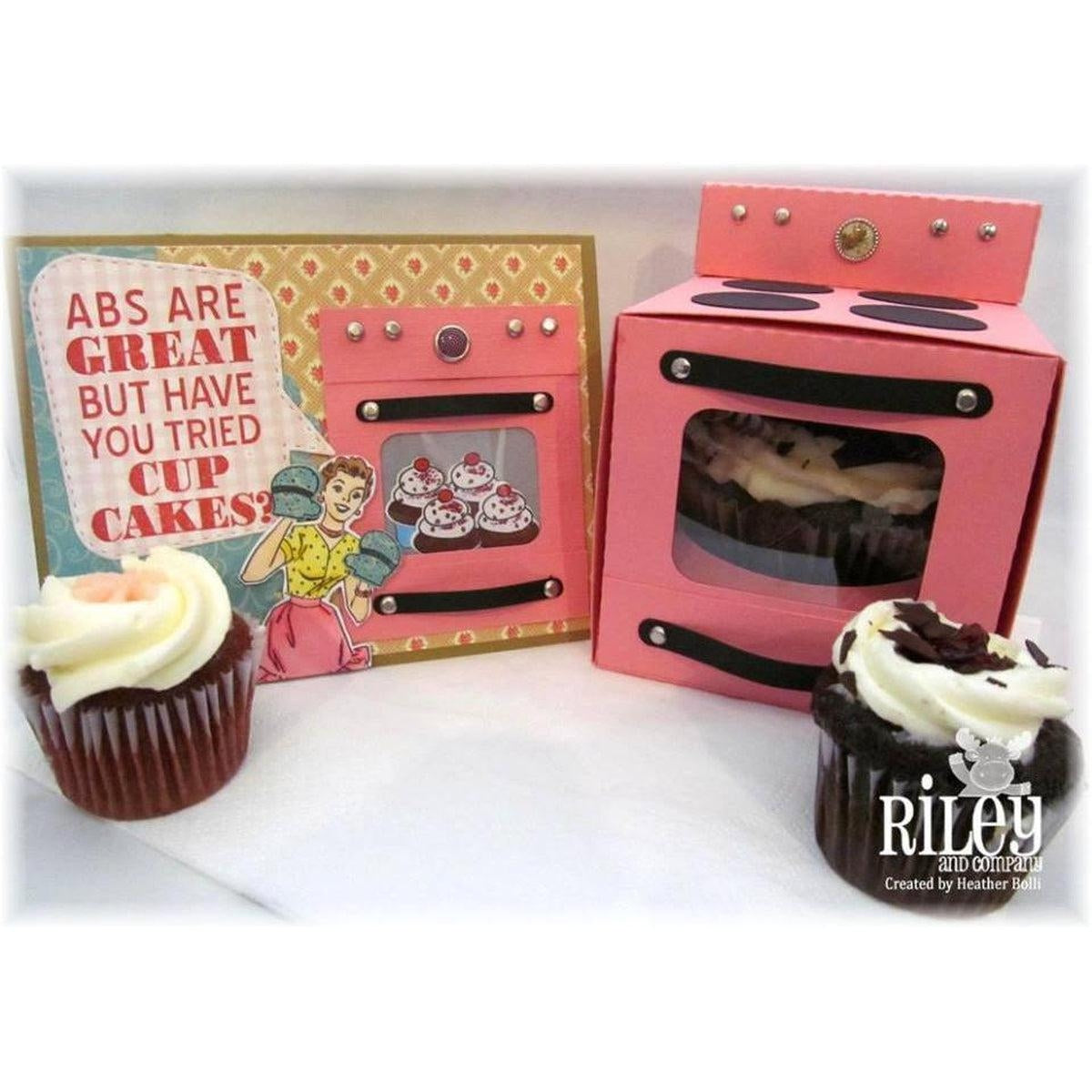 Abs are Great Cling Stamp by Riley & Co - Kat Scrappiness