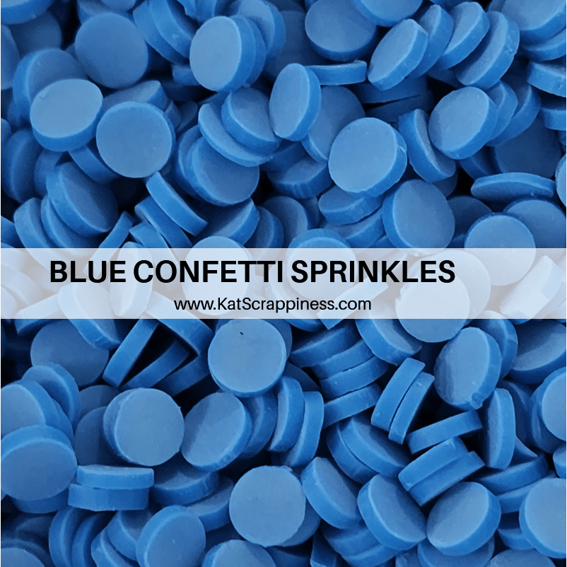 Blue Confetti Sprinkles