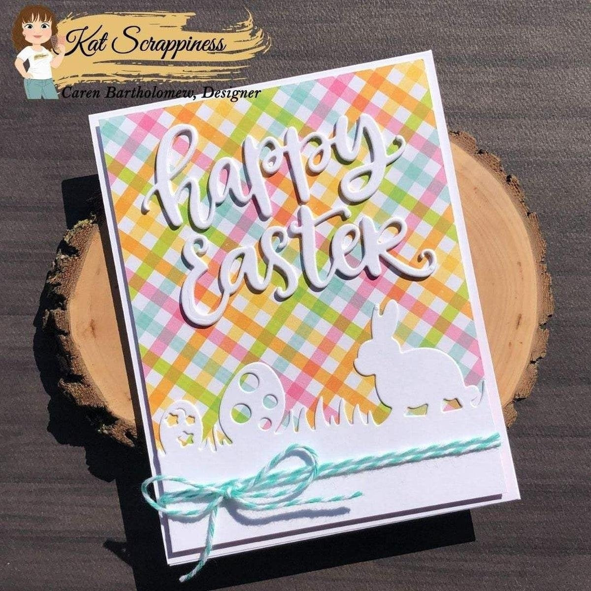 A2 Easter Border Craft Die - CLEARANCE!