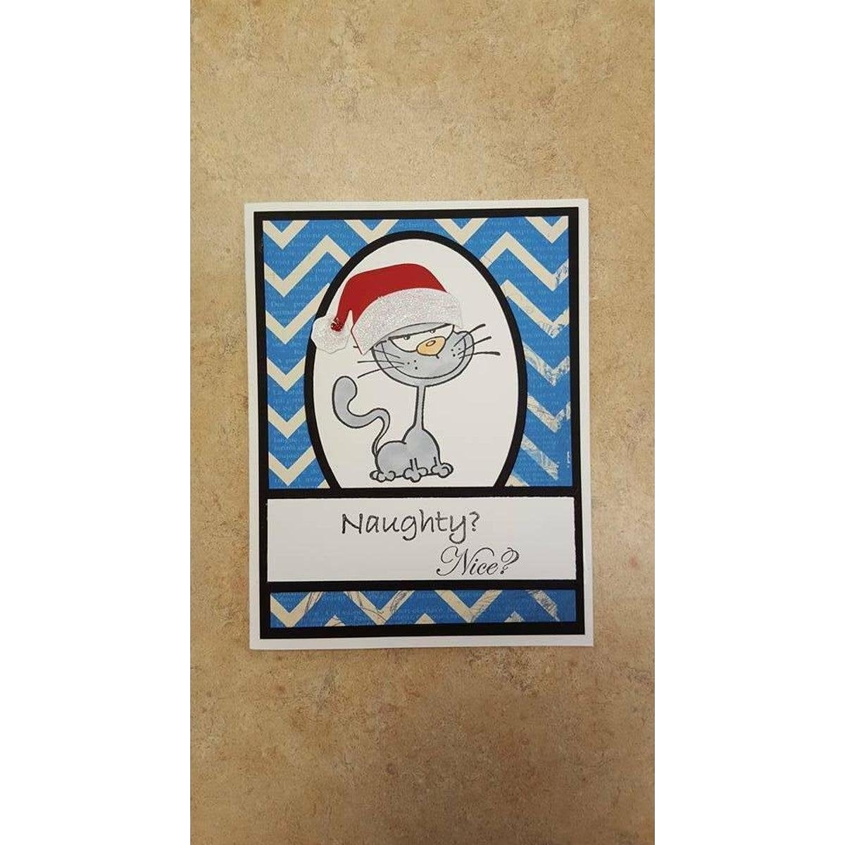 Naughty or Nice? Stamp by Riley & Co