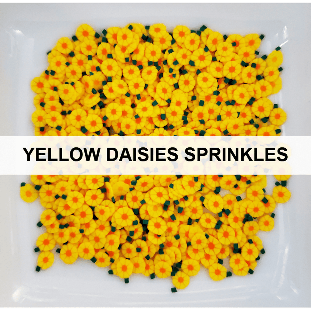 Yellow Daisies Sprinkles