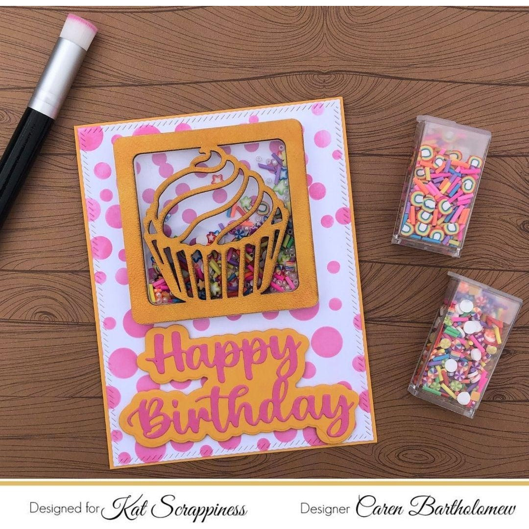 Floating Dots 6x6 Stencil