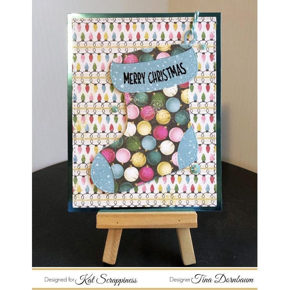 Build a Stocking Christmas Craft Dies