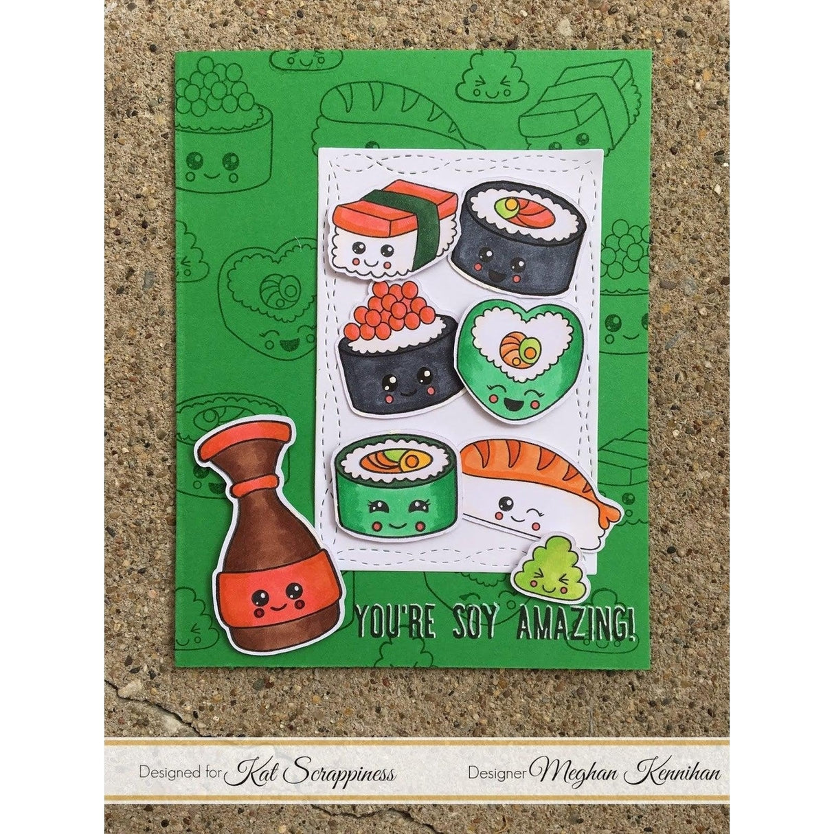 "Wok On" Stamp Set