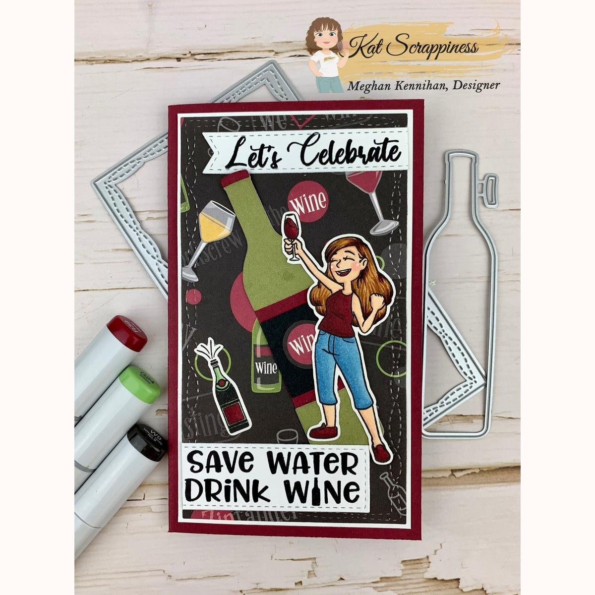 MINI Slimline Wonky Stitched Craft Dies