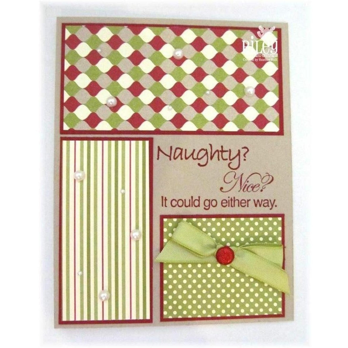 Naughty or Nice? Stamp by Riley & Co