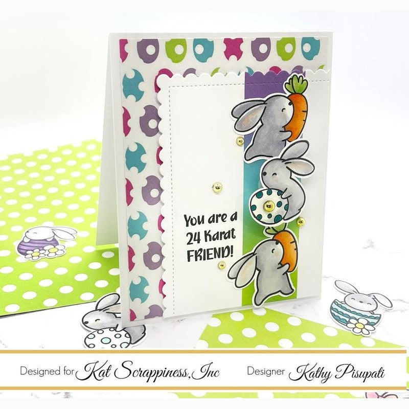 Hippity Hoppity Sentiments Clear Stamp