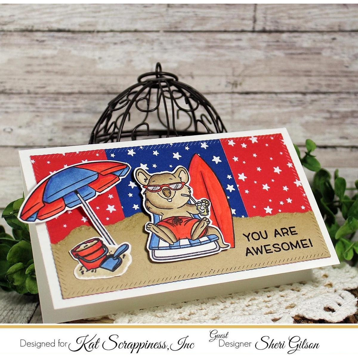 Summer Quokka Stamp Set