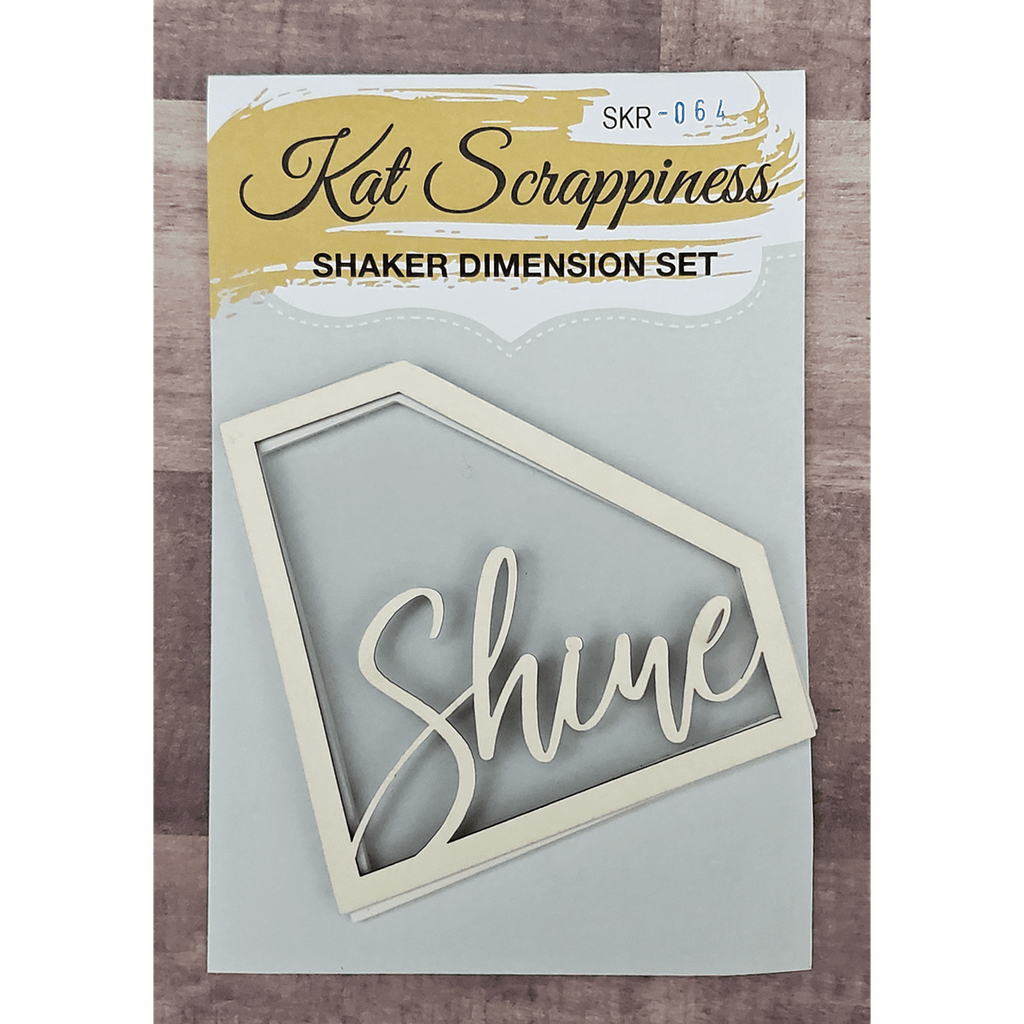 Shine Like a Diamond Shaker Card Kits by Kat Scrappiness - 064 - Kat Scrappiness