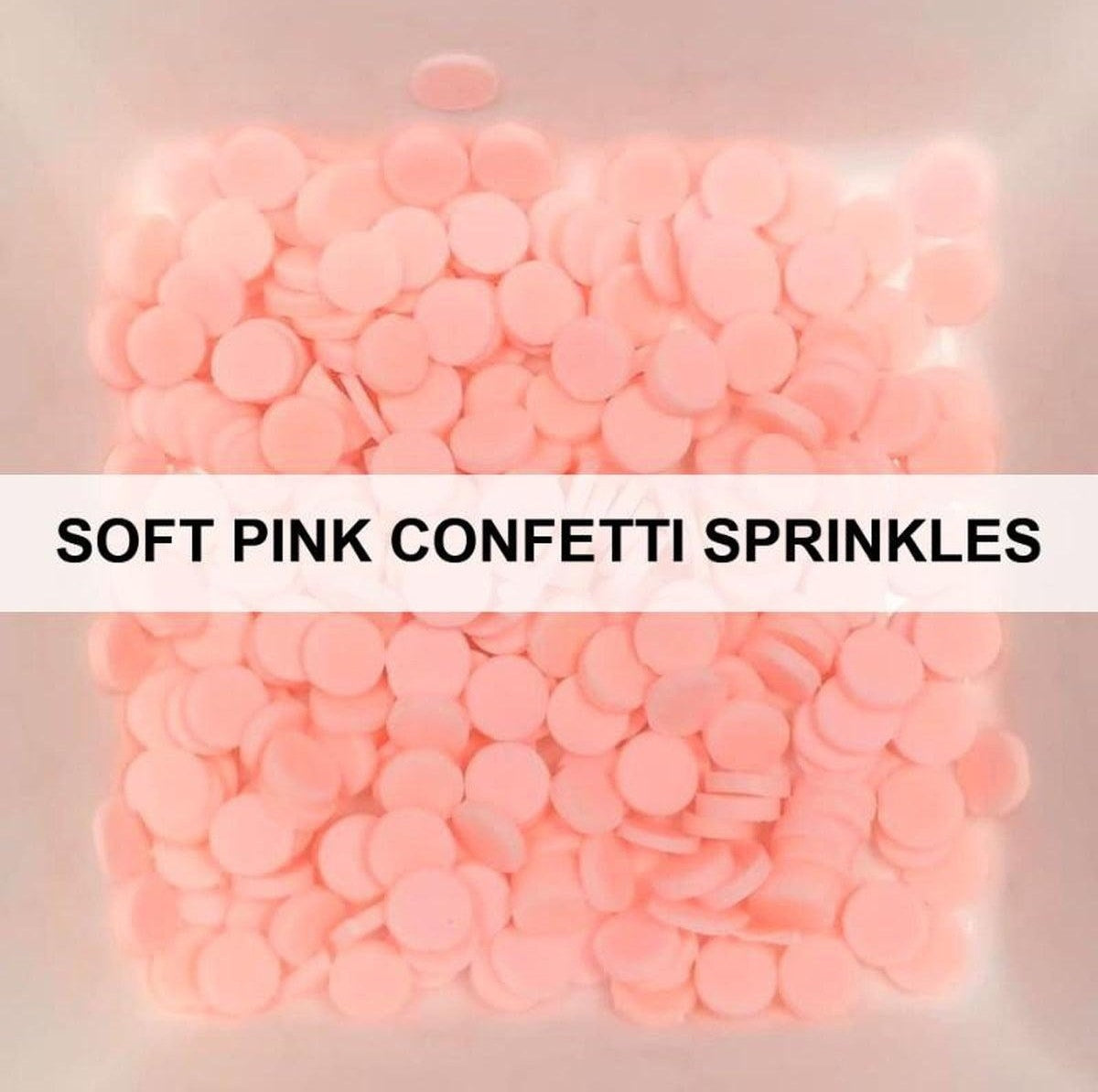 Soft Pink Confetti Sprinkles by Kat Scrappiness - Kat Scrappiness