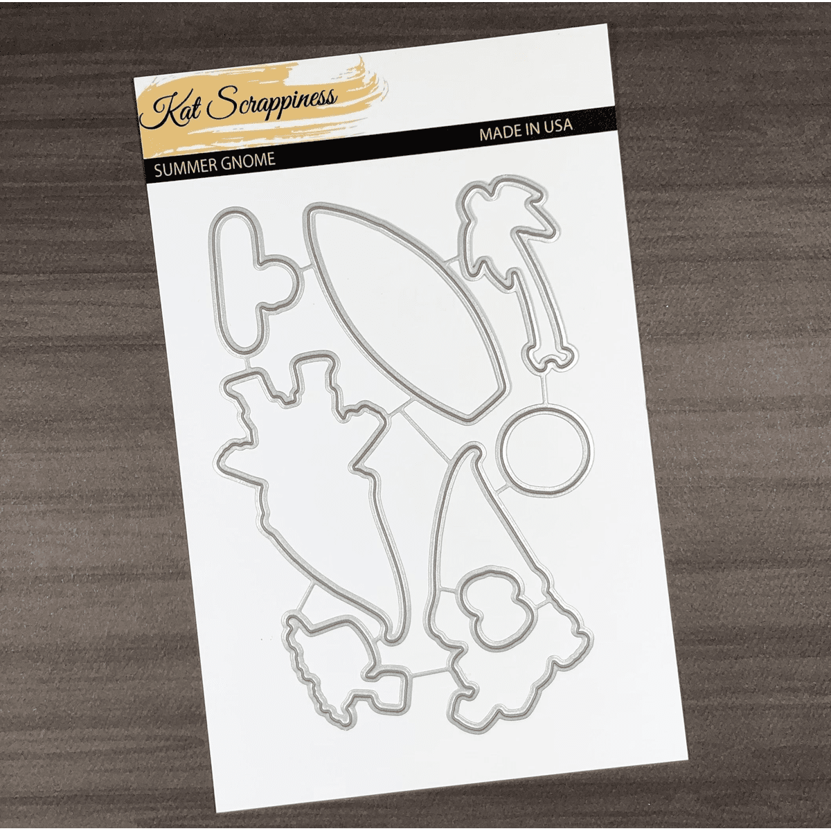 Summer Gnome Coordinating Craft Dies