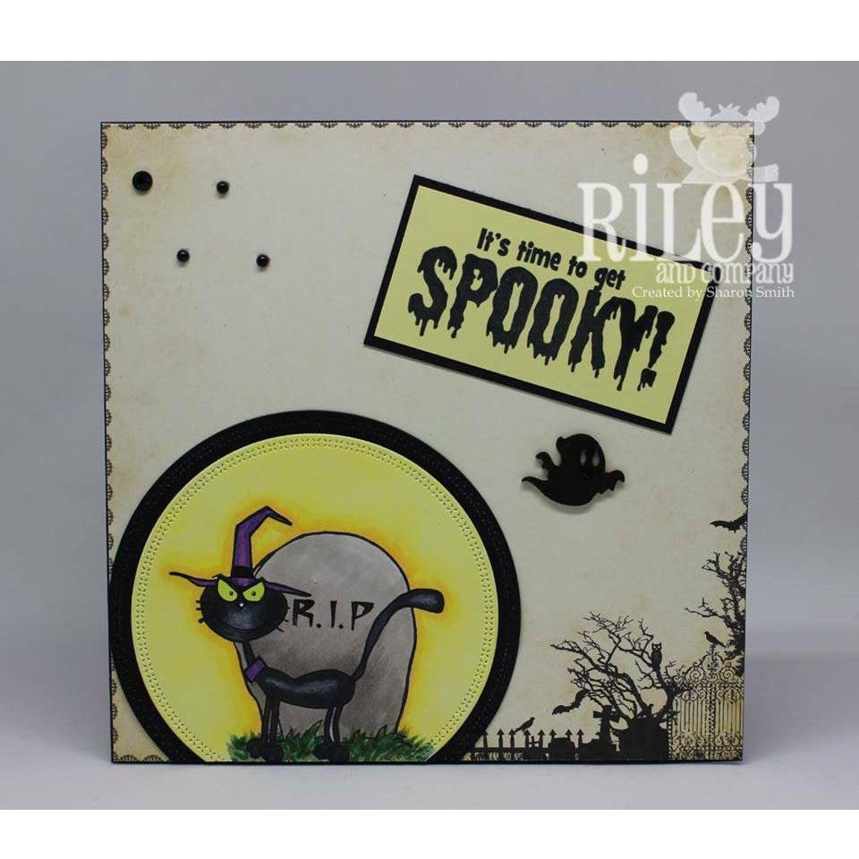 Burt RIP Cling Stamp by Riley & Co