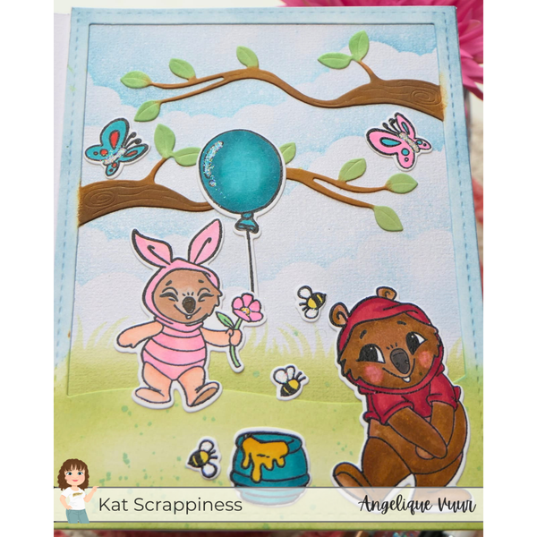 A Playful Birthday Card with a Hidden Scene Inside