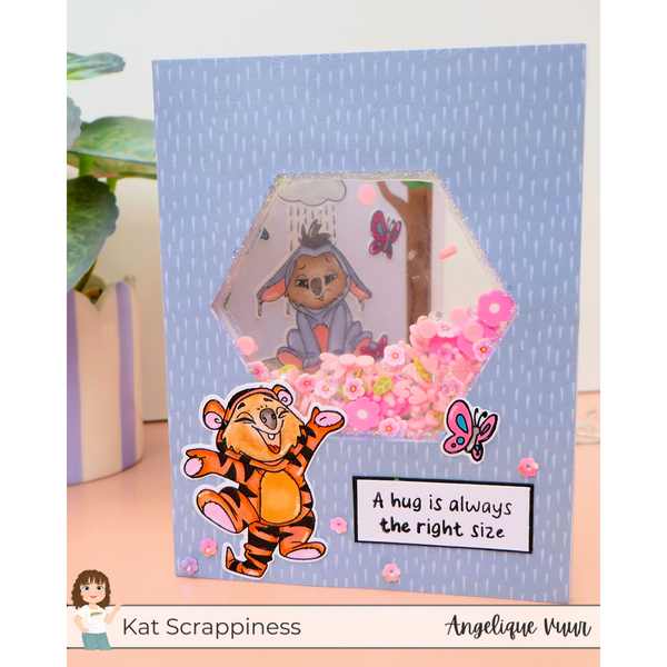 Interactive See-Through Shaker Card | Final Kat Scrappiness Blog post