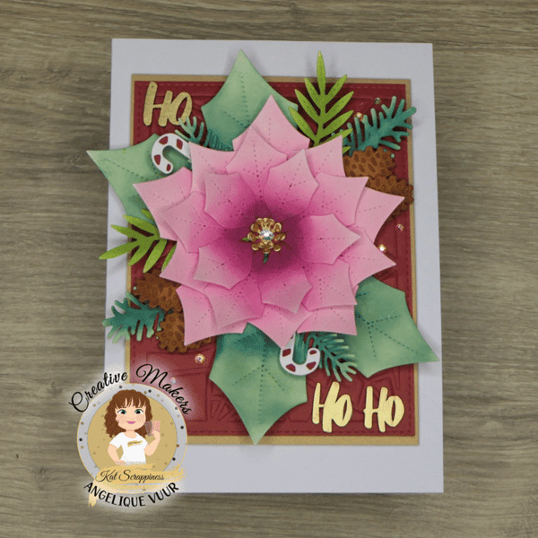 Christmas Cards Three Ways with Die-Embossed Backgrounds